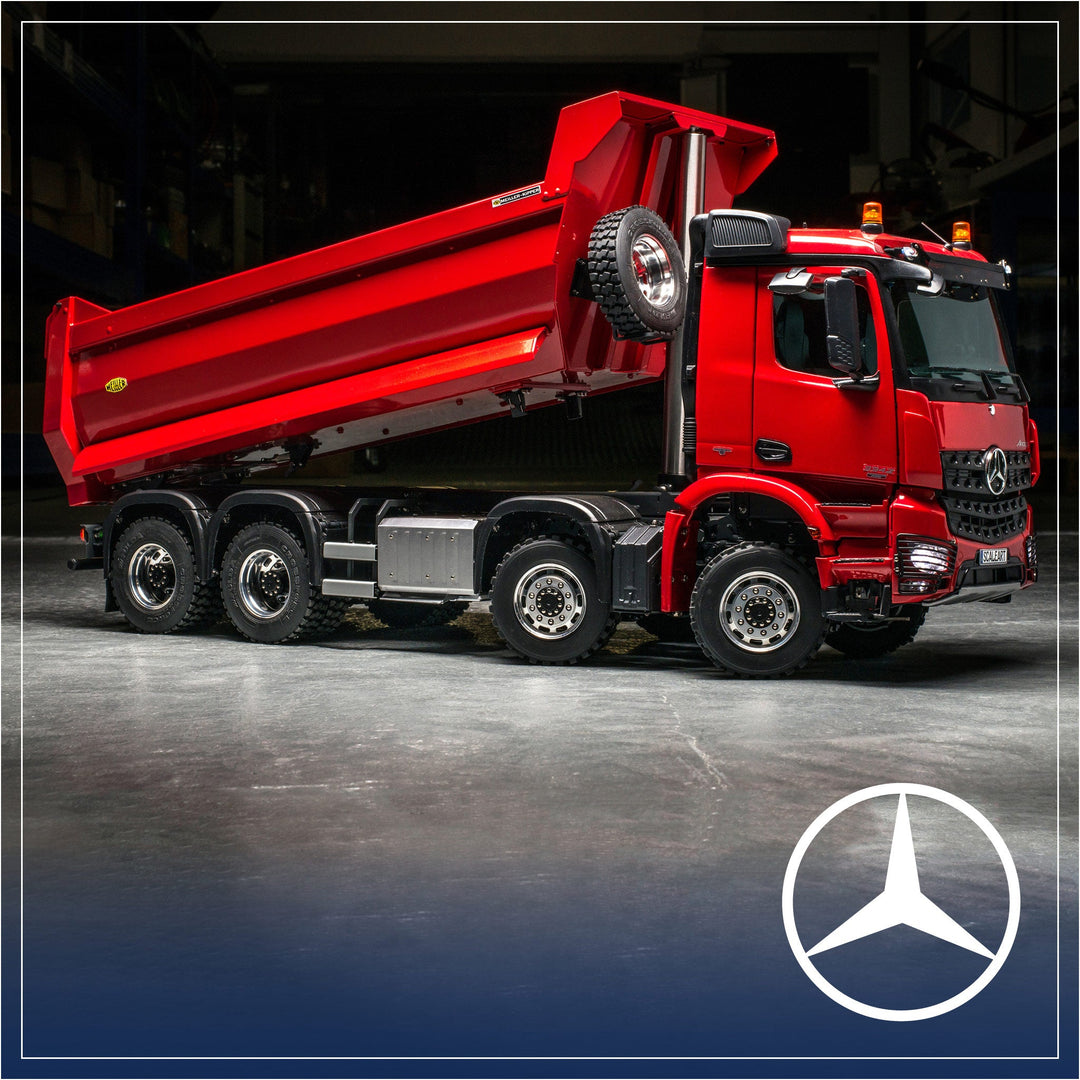 Halfpipekipper-Mercedes Benz