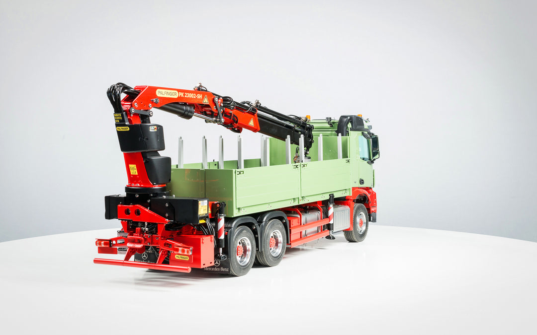 Arocs 3-Achs-Baustoff-LKW Palfinger Heckladekran, 6x6