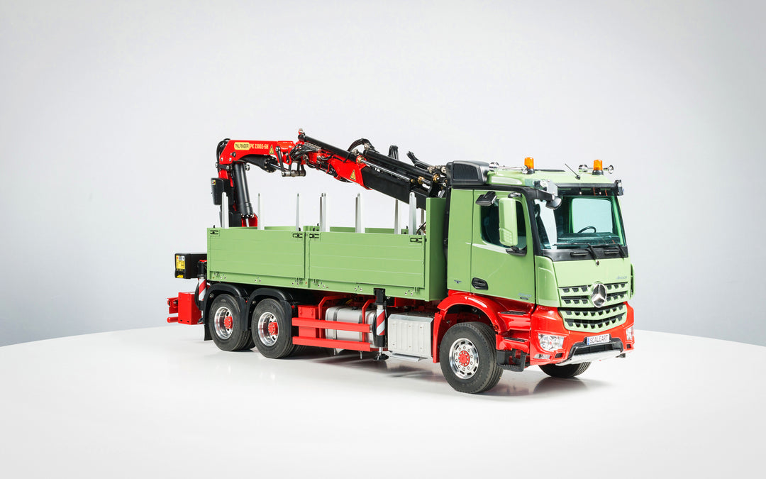 Arocs 3-Achs-Baustoff-LKW Palfinger Heckladekran, 6x6
