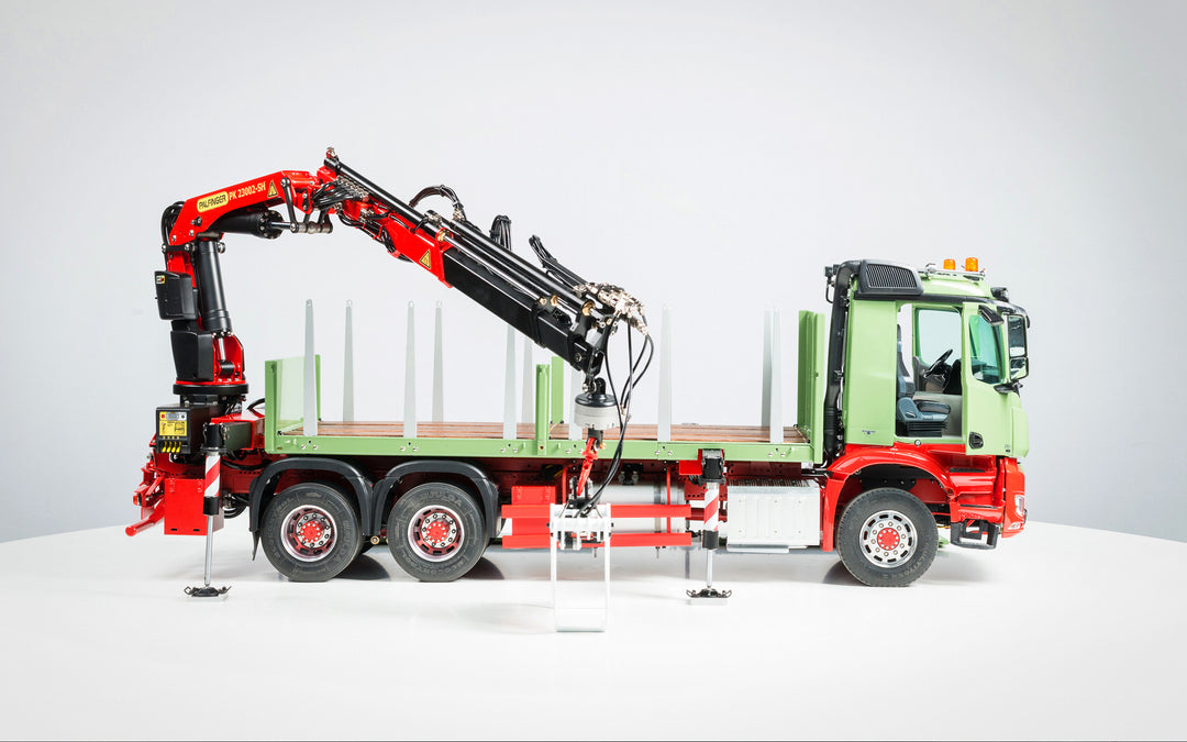 Arocs 3-Achs-Baustoff-LKW Palfinger Heckladekran, 6x6