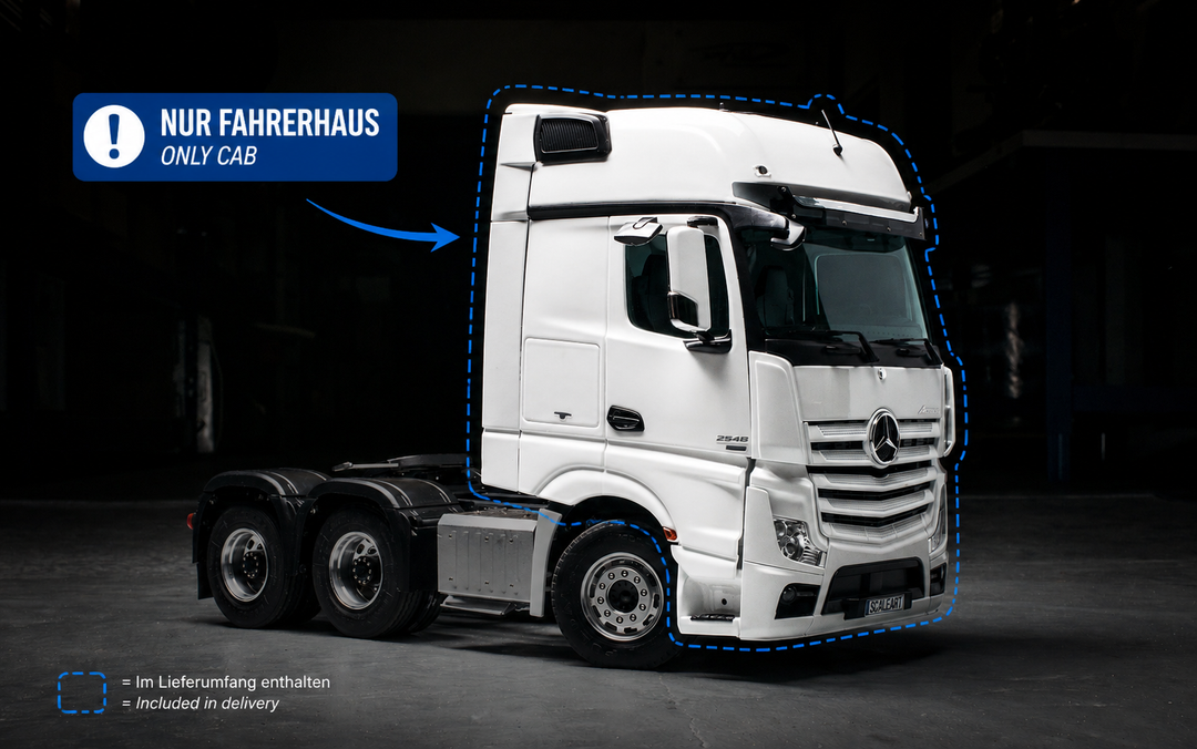 Fahrerhaus Mercedes Benz Actros II Gigaspace Bausatz