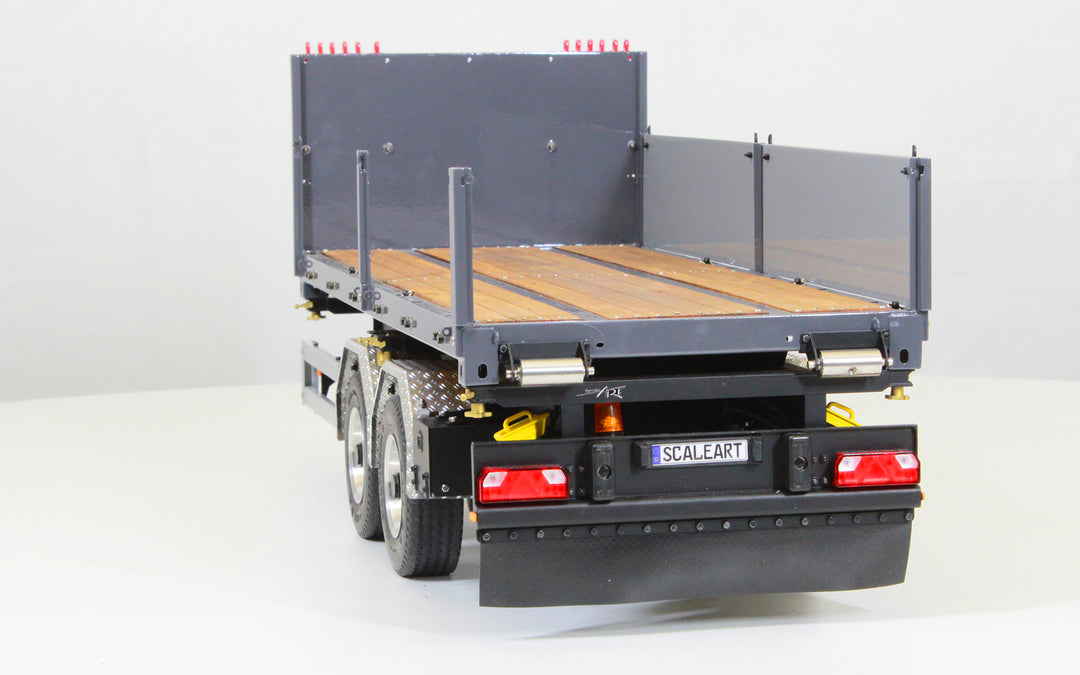 Baustoffmulde für Abrollkipper mit Container Aufnahmen