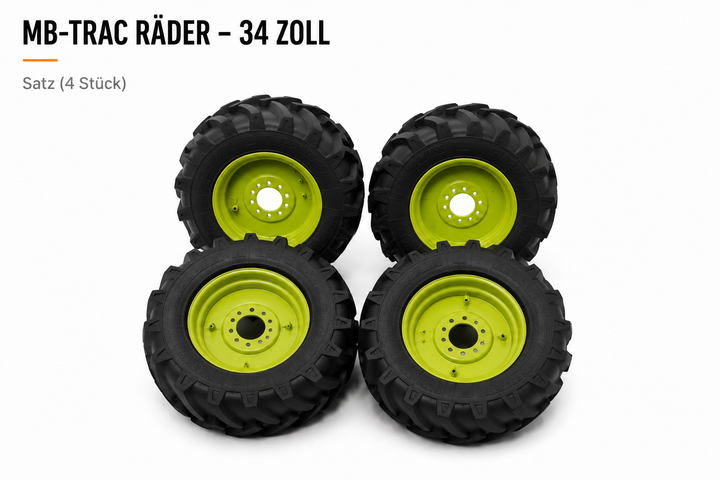 34" MB-trac Reifensatz