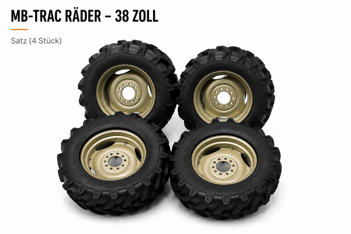 38" MB-trac Reifensatz