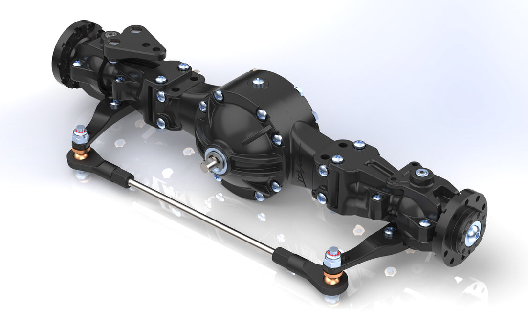 Vorderachse mit Differential