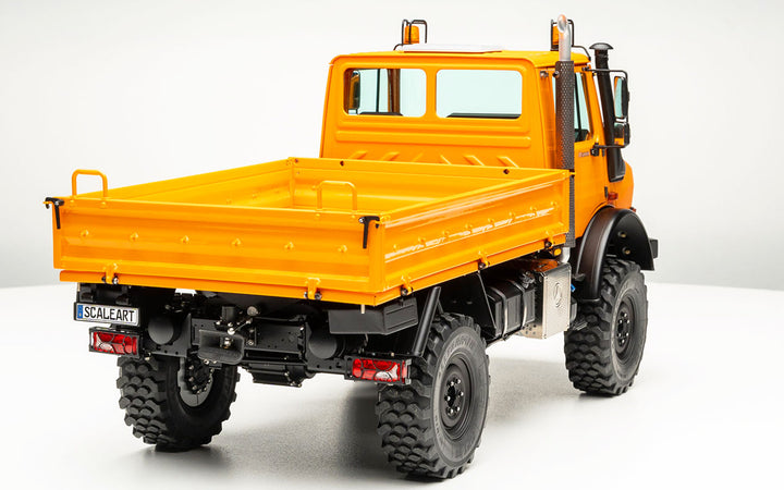 Auspuff hochgezogen für UNIMOG