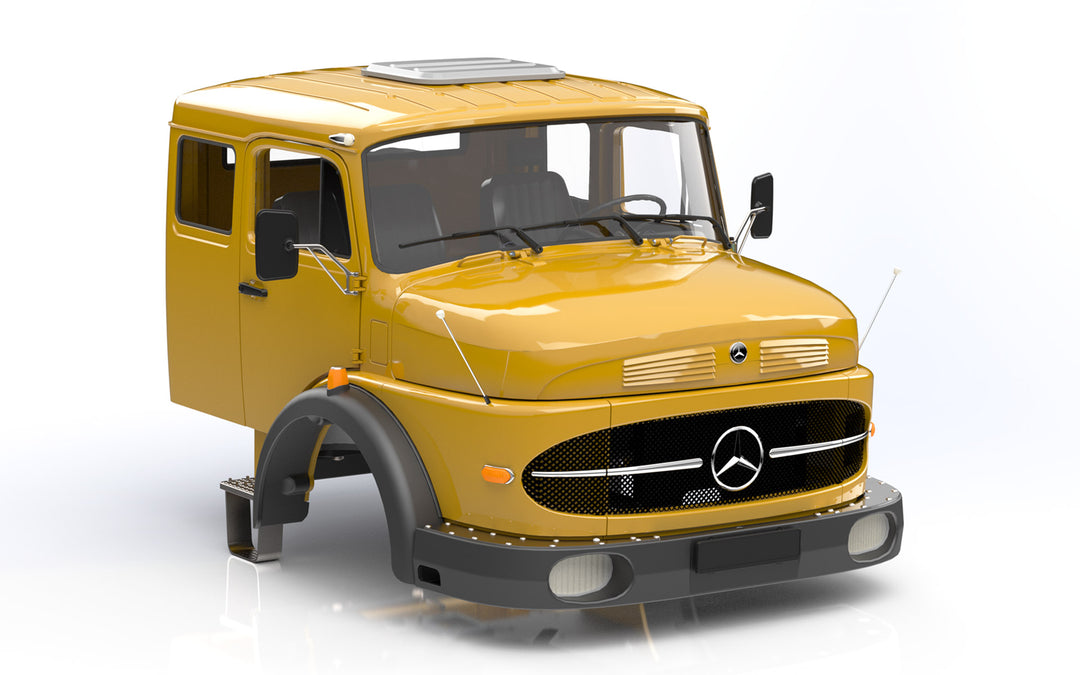 Fahrerhaus Rundhauber, lang