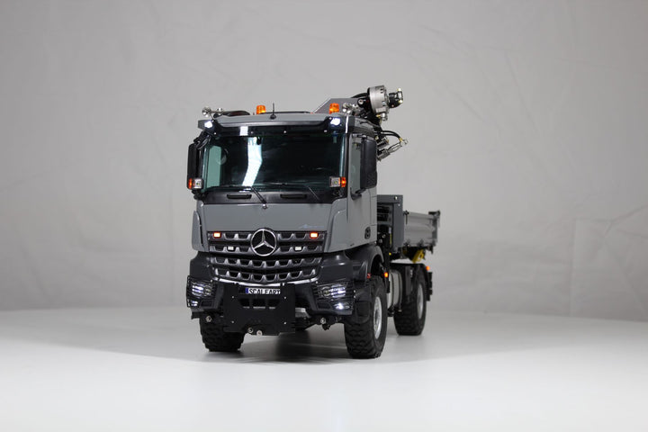 Arocs 2-Achs-Dreiseitenkipper Palfinger Ladekran, 4x4