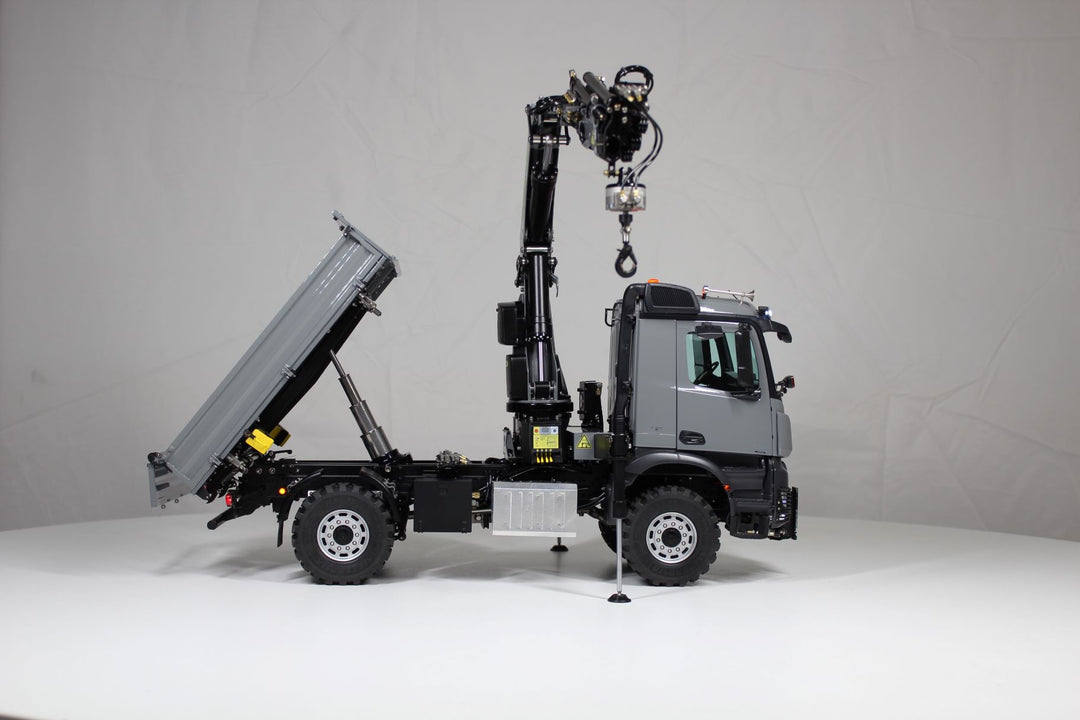 Arocs 2-Achs-Dreiseitenkipper Palfinger Ladekran, 4x4