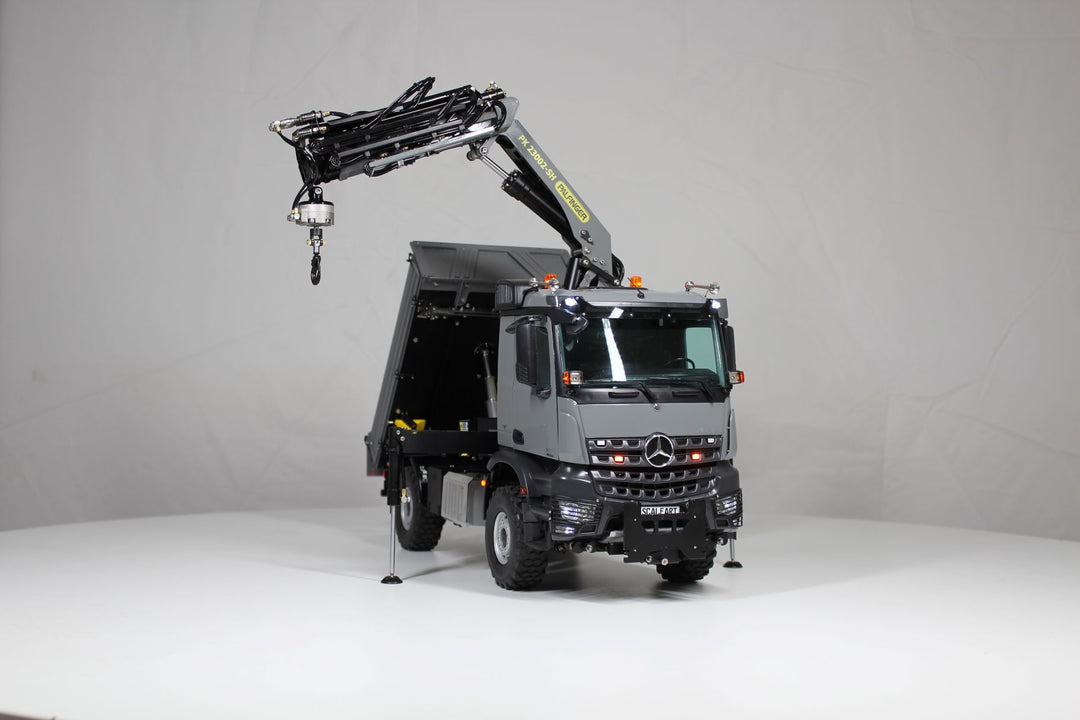 Arocs 2-Achs-Dreiseitenkipper Palfinger Ladekran, 4x4