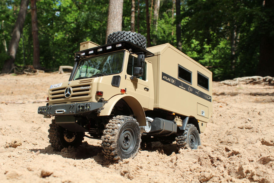 UNIMOG 3.250 mit Wohnmobilaufbau Atlas 4x4