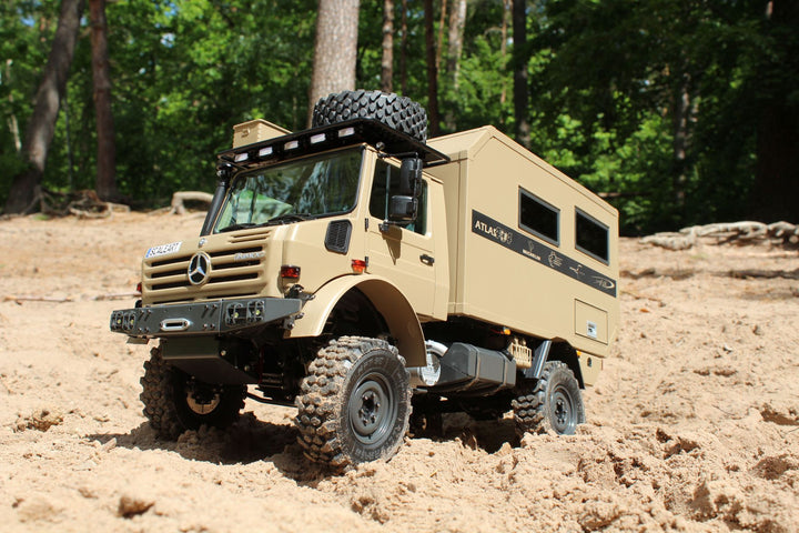 UNIMOG 3.250 mit Wohnmobilaufbau Atlas 4x4