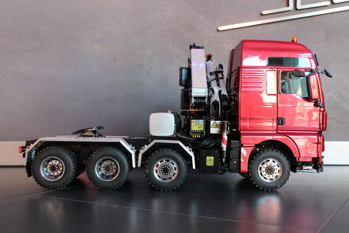 TGX-XXL  4-Achs-Schwerlastzugmaschine, Palfinger Ladekran