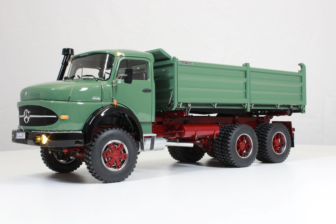 MB Rundhauber 3-Achs-Dreiseitenkipper 6x6