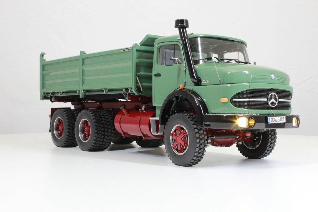 MB Rundhauber 3-Achs-Dreiseitenkipper 6x4