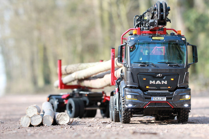 TGS 3-Achs-Langholzzug, Epsilon S290L mit Dolly