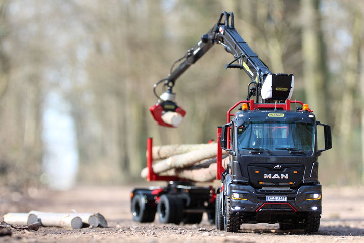 TGS 3-Achs-Langholzzug, Epsilon S290L mit Dolly