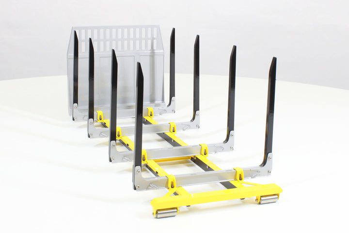 Bin high with flap for hook loader