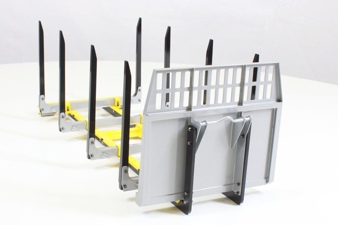 Bin high with flap for hook loader