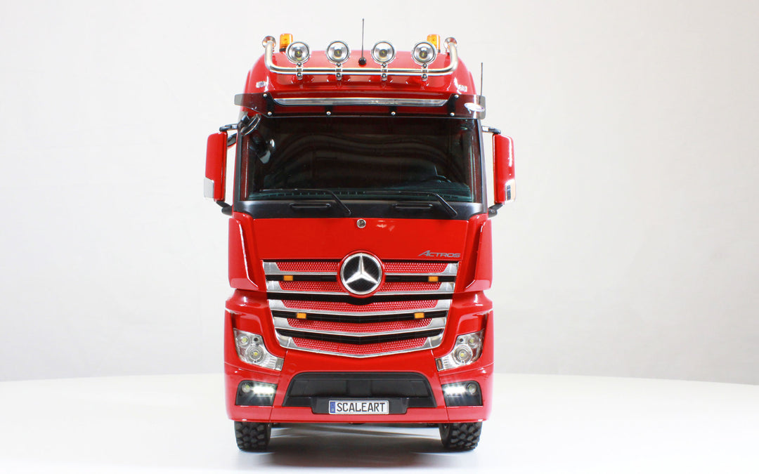 Dachlampenbügel chrom, MB Actros, mit 4 Scheinwerfern
