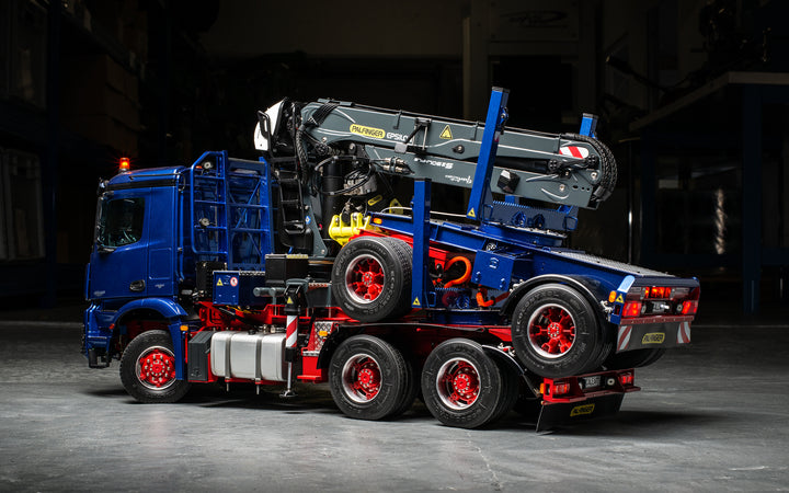 Arocs 3-Achs-Langholzzug Epsilon S290L mit Dolly
