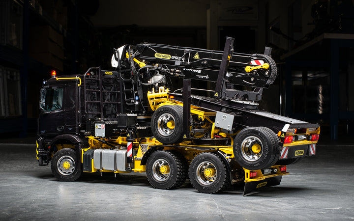 Arocs 3-Achs-Langholzzug Epsilon S290L mit Dolly
