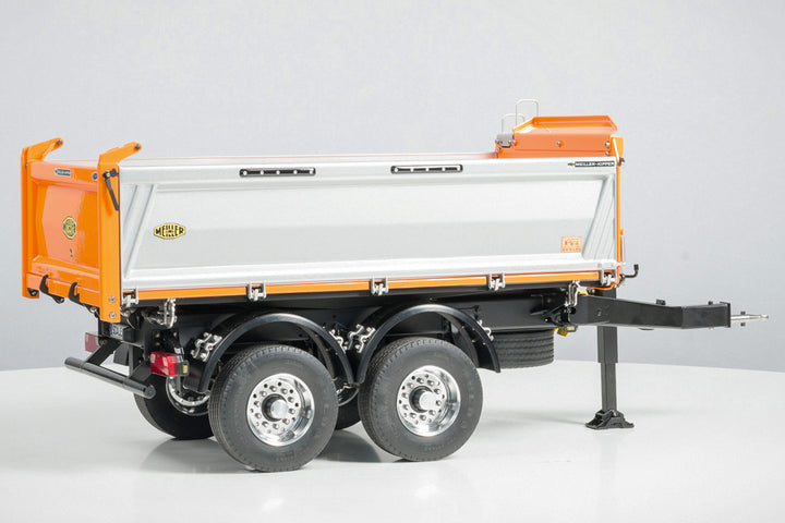 MEILLER TYP 316 M-Jet, mit ASV, 2-Achs Anhänger