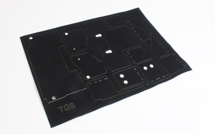 Teppichsatz TGS, schwarz