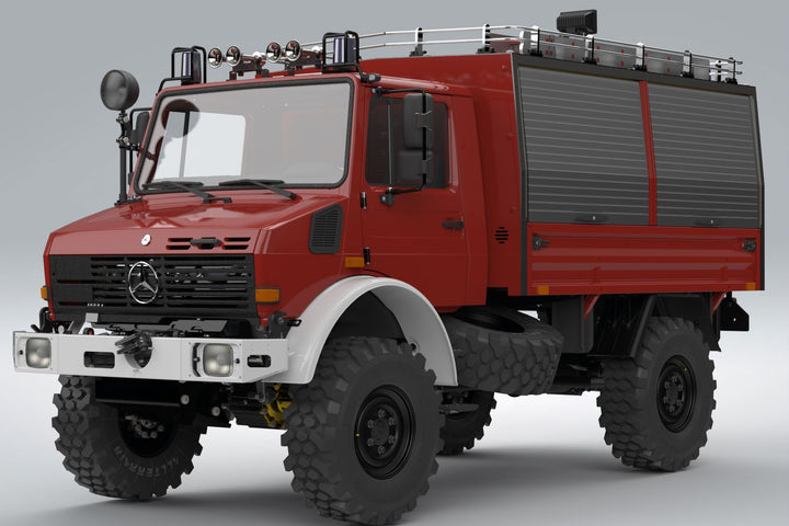UNIMOG mit Rüstwagenaufbau RW1