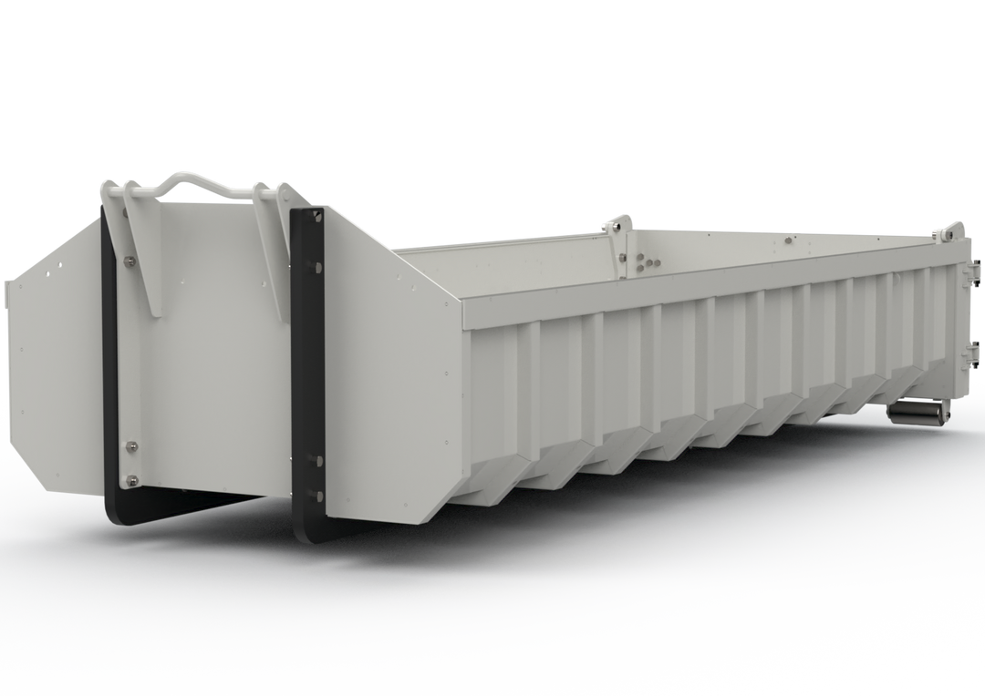Mulde flach für Abrollkipper